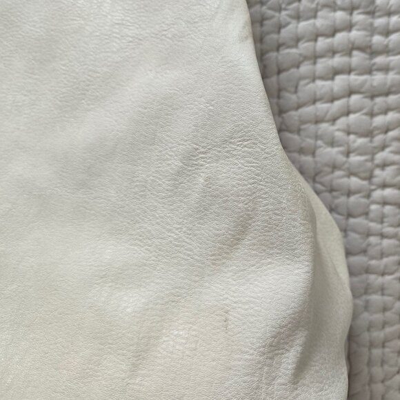 Sasha + Sofi Satchel Shoulder Bag - Cream/Off-White - Picture 2 of 12